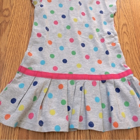 Carter's Toddler Little Girls Polka Dots Short Sleeve Dress - Picture 16 of 16
